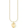 Thomas Sabo 18ct Yellow Gold Plated Heart Pendant