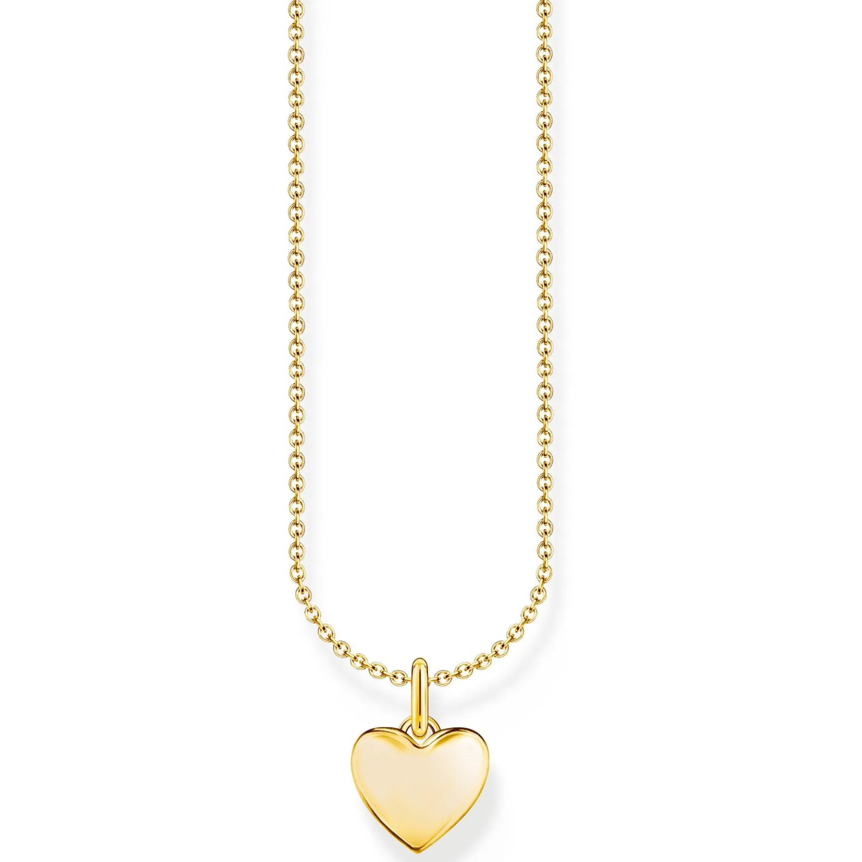 Thomas Sabo 18ct Yellow Gold Plated Heart Pendant