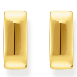 Thomas Sabo 18ct Yellow Gold Plated Hoop Earrings