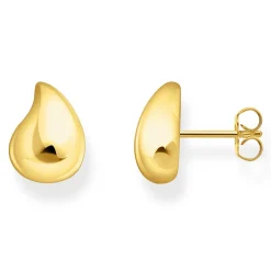 Thomas Sabo 18ct Yellow Gold Plated Teardrop Earrings