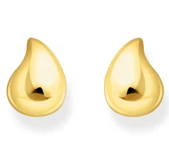 Thomas Sabo 18ct Yellow Gold Plated Teardrop Earrings