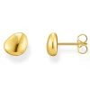 Thomas Sabo 18ct Yellow Gold Plated Stud Earrings
