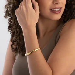 Thomas Sabo Elegance Yellow Gold Plated Bangle