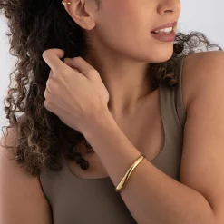 Thomas Sabo Elegance Yellow Gold Plated Bangle