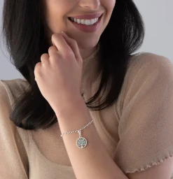 Thomas Sabo Generation Charm Club Silver Tree of Love Cubic Zirconia Charm