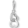 Thomas Sabo Generation Charm Club Love & Friendship Silver Hearts Charm