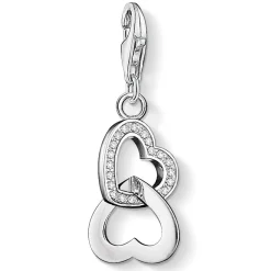 Thomas Sabo Generation Charm Club Love & Friendship Silver Hearts Charm