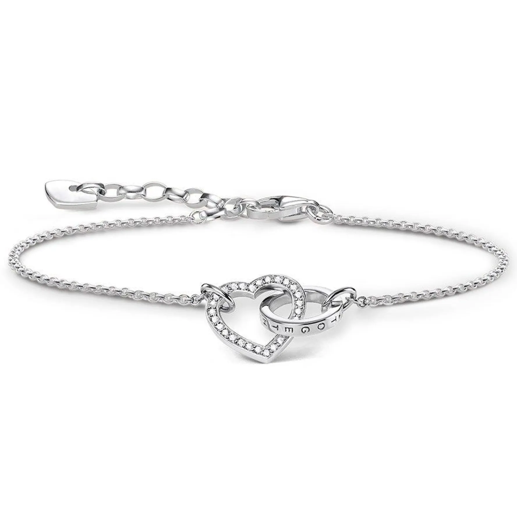 Thomas Sabo Glam & Soul Silver Cubic Zirconia Bracelet