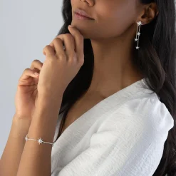 Thomas Sabo Multi Star Drop Earrings