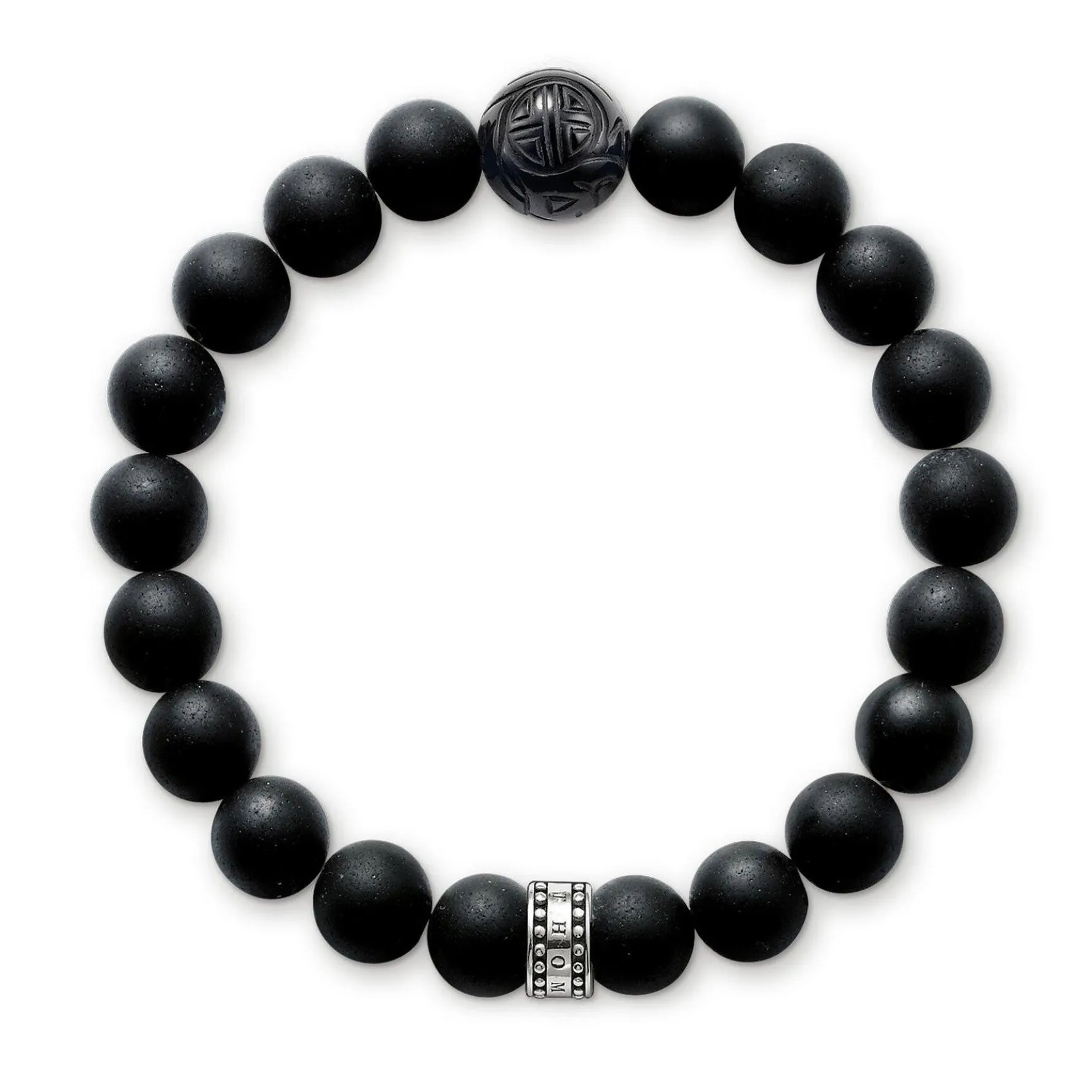 Thomas Sabo Obsidian Black Bracelet