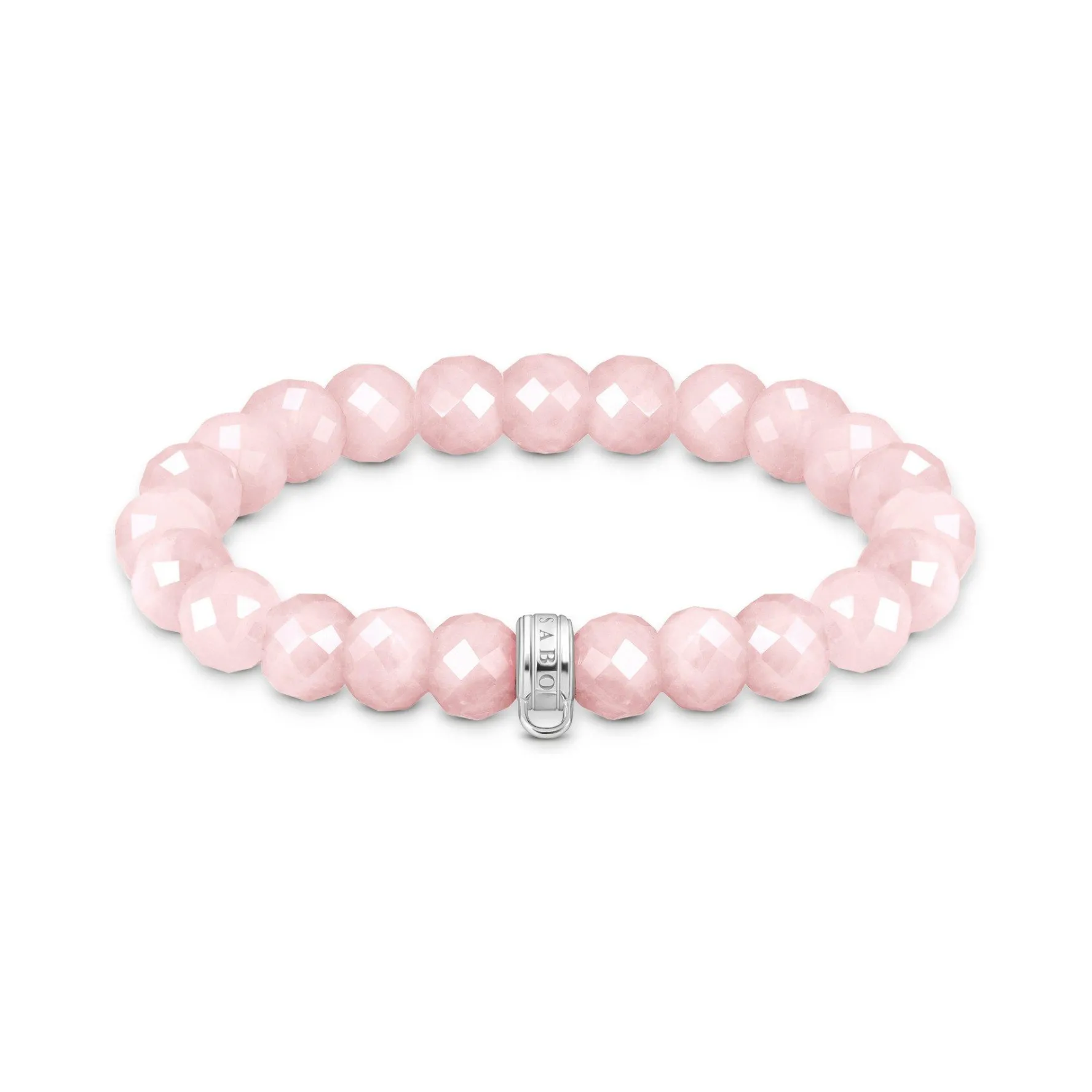 Thomas Sabo Rose Quartz Charm Bracelet
