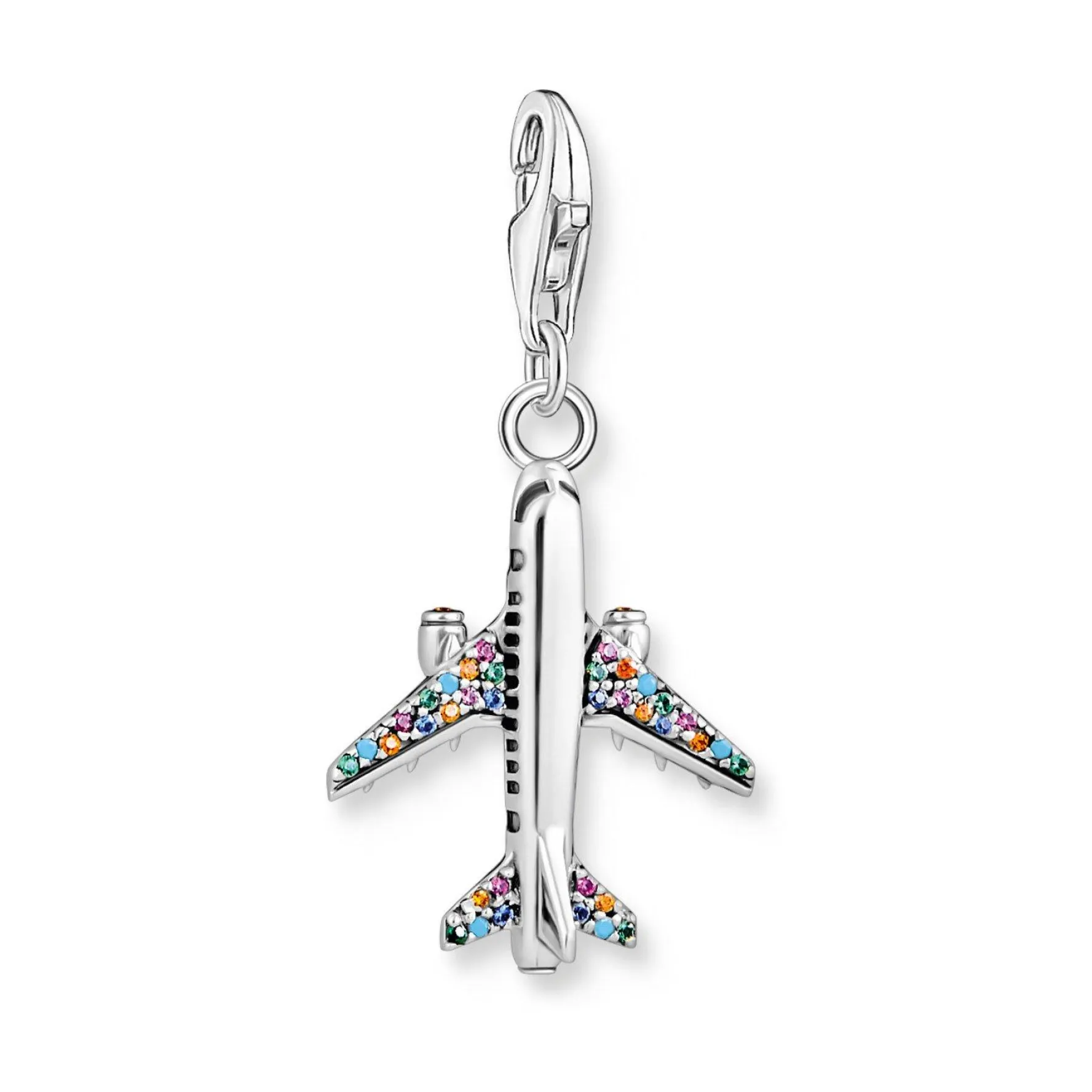 Thomas Sabo Silver Aeroplane Charm