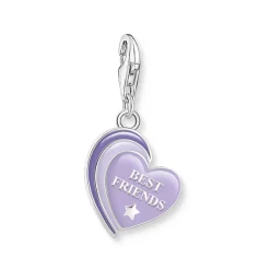 Thomas Sabo Silver Best Friend Heart Charm