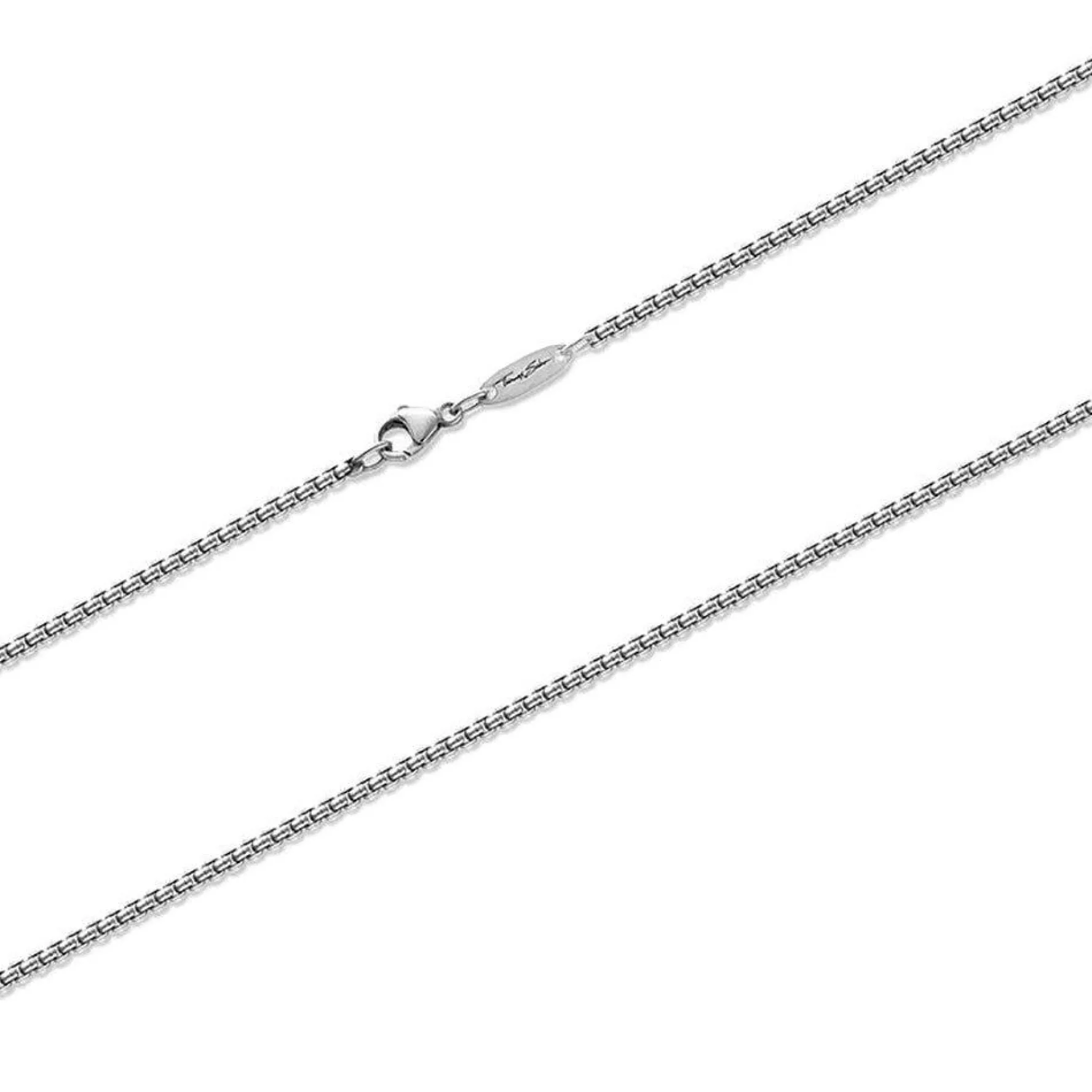 Thomas Sabo Silver Blackened Venezia Chain Necklace