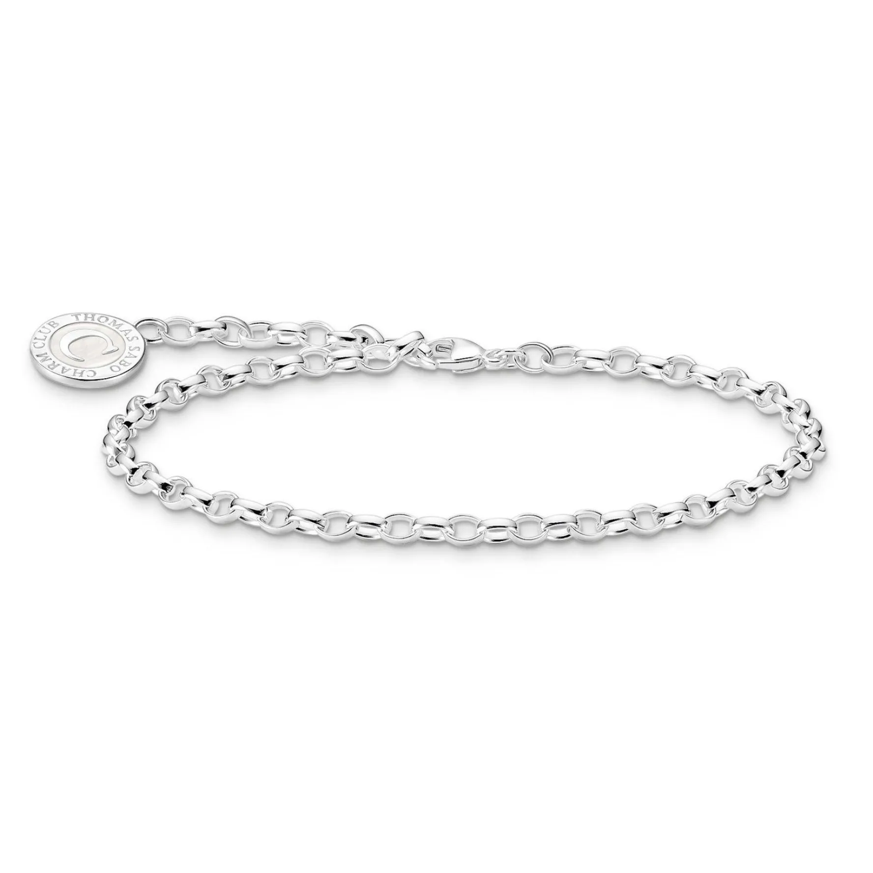 Thomas Sabo Silver Charmista Club Coin Charm Bracelet