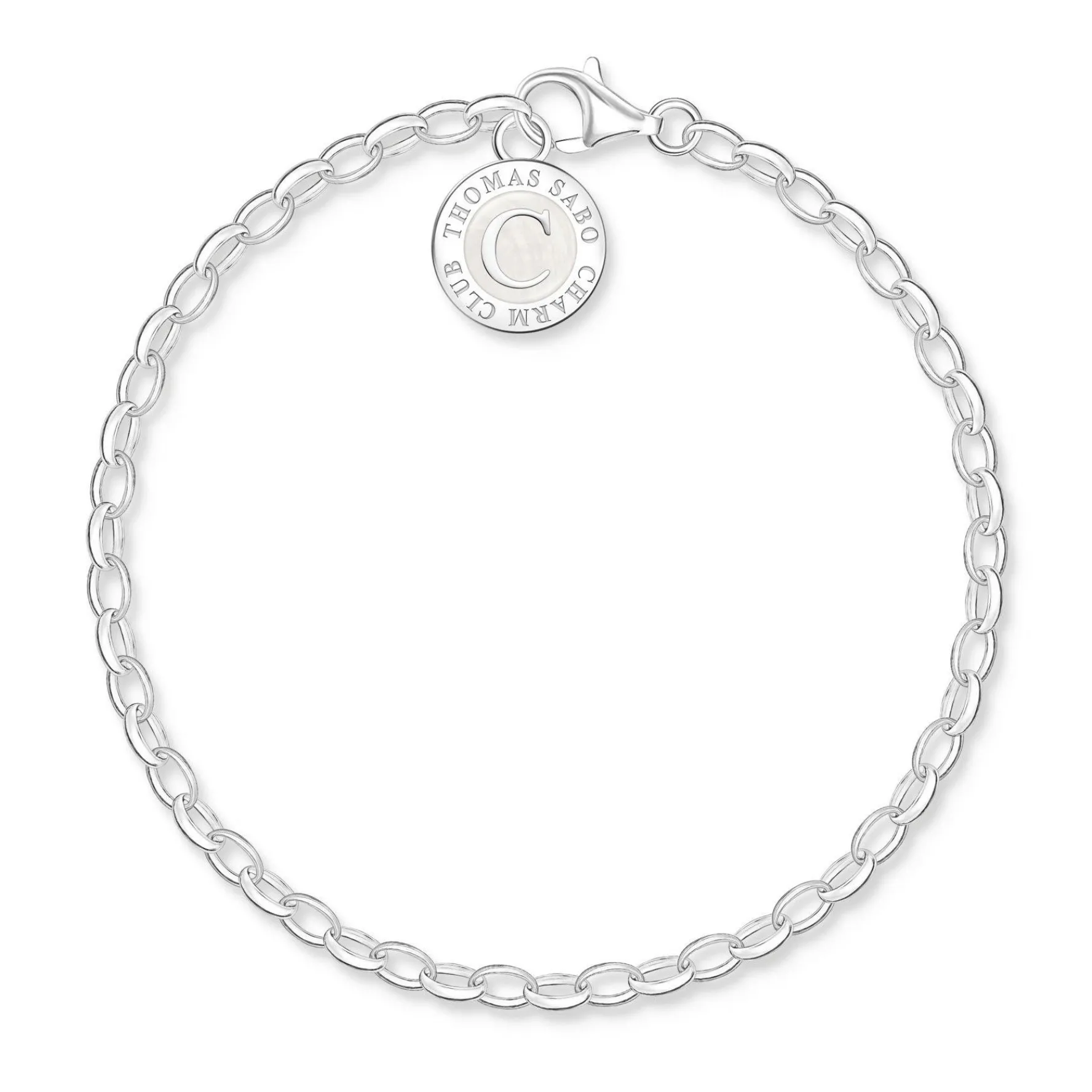 Thomas Sabo Silver Charmista Club Coin Charm Bracelet