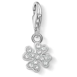 Thomas Sabo Silver Cloverleaf Charm