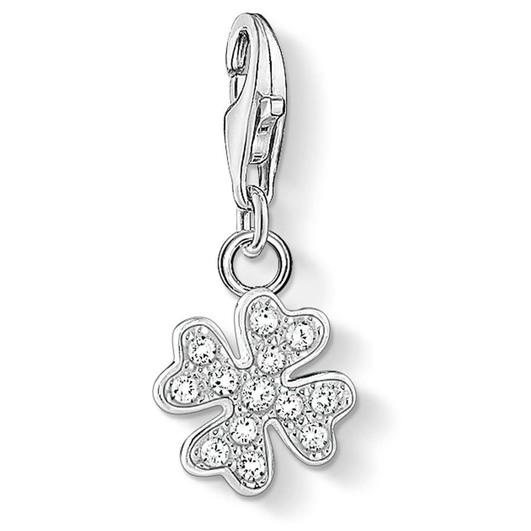 Thomas Sabo Silver Cloverleaf Charm