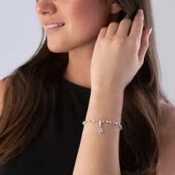 Thomas Sabo Silver Cloverleaf Charm