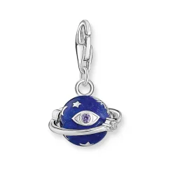 Thomas Sabo Silver Cubic Zirconia Planet Charm