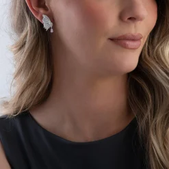 Thomas Sabo Silver Cubic Zirconia Stud Earrings