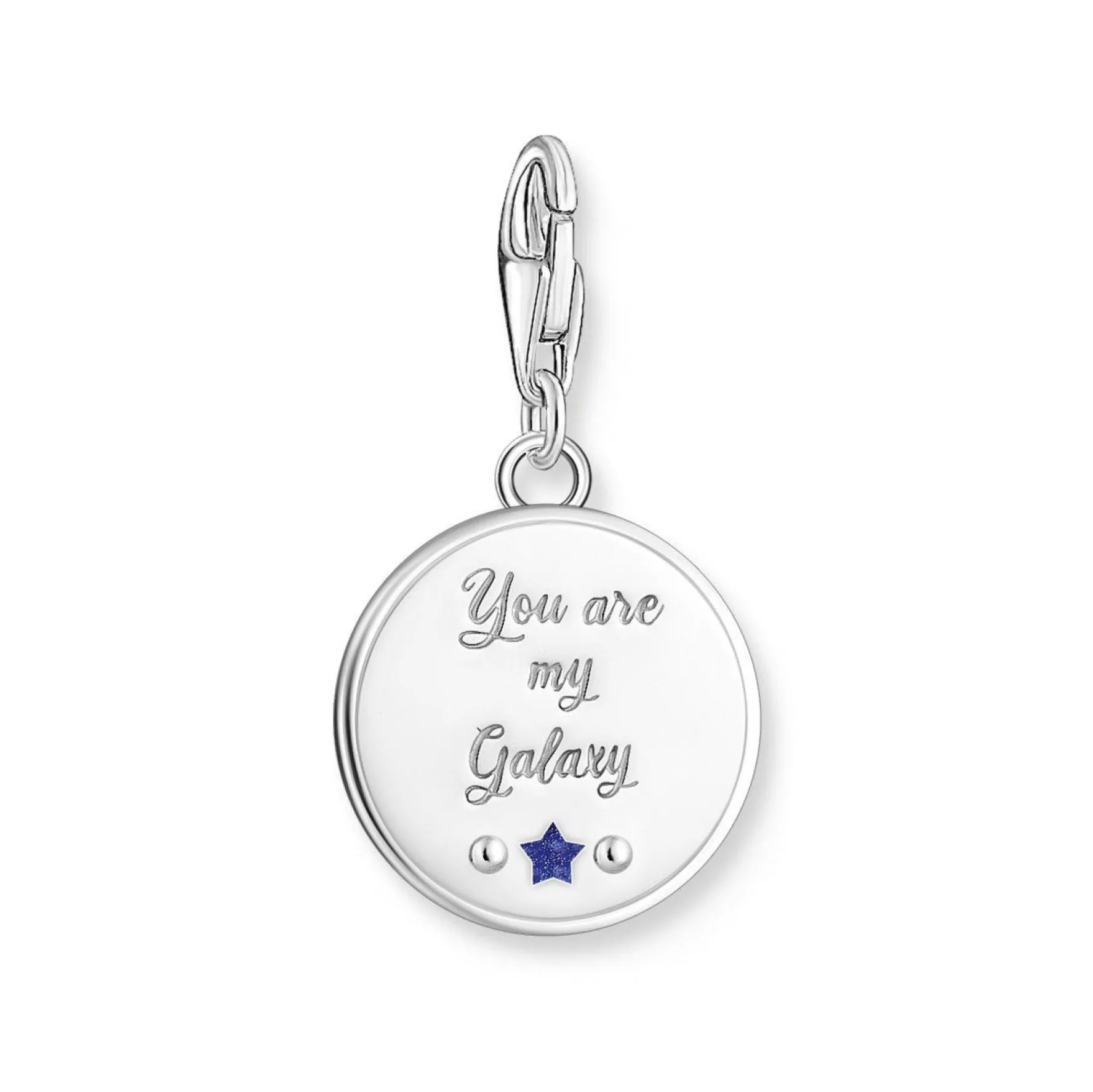 Thomas Sabo Silver Cubic Zirconia Space Charm