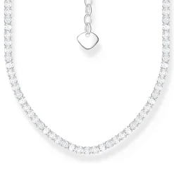 Thomas Sabo Silver Cubic Zirconia Tennis Necklace