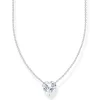 Thomas Sabo Silver Cubic Zirconia Heart Necklace
