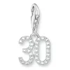 Thomas Sabo Silver Cubic Zirconia 30 Charm