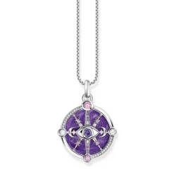Thomas Sabo Silver Cubic Zirconia Eye Charm