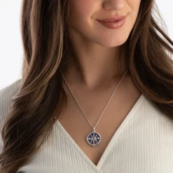 Thomas Sabo Silver Cubic Zirconia Eye Charm