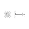 Thomas Sabo Silver Cubic Zirconia Pavé Stud Earrings