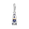 Thomas Sabo Silver Cubic Zirconia Rocket Charm