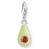 Thomas Sabo Silver Cubic Zirconia Avocado Charm