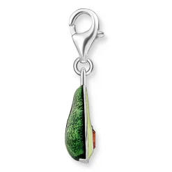 Thomas Sabo Silver Cubic Zirconia Avocado Charm