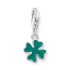 Thomas Sabo Silver Four Leaf Clover Charm