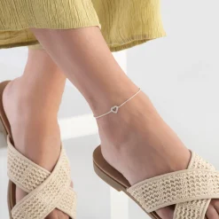 Thomas Sabo Silver Heart Anklet