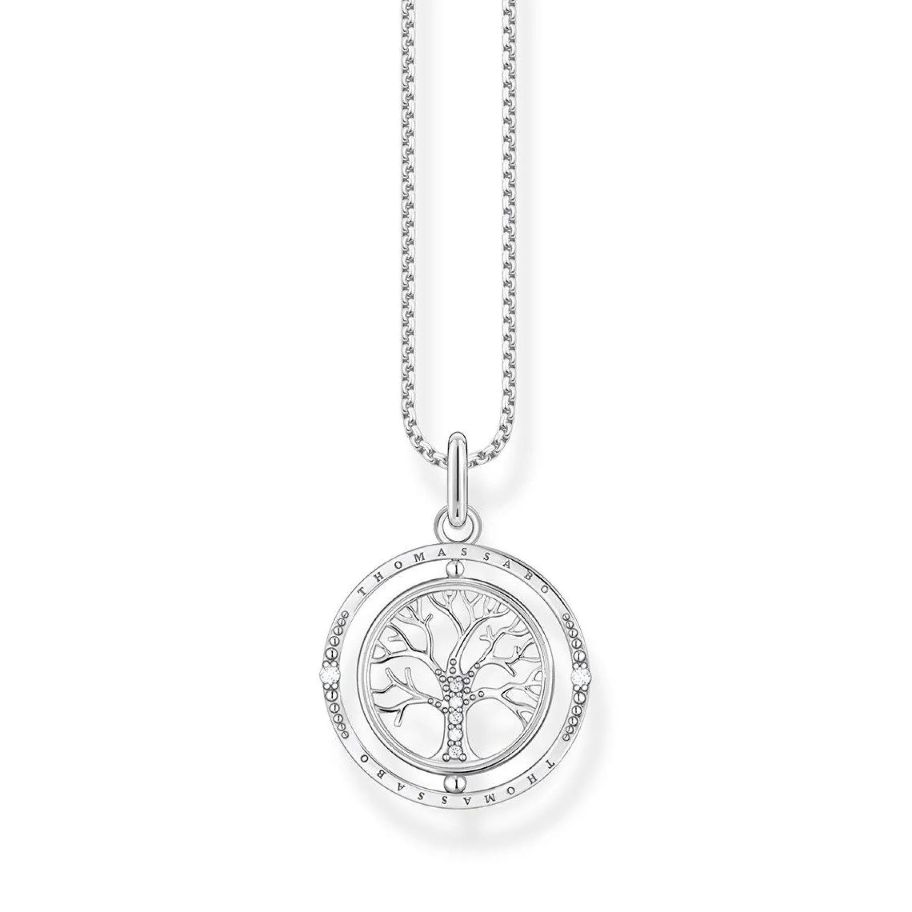 Thomas Sabo Silver Tree of Love Necklace