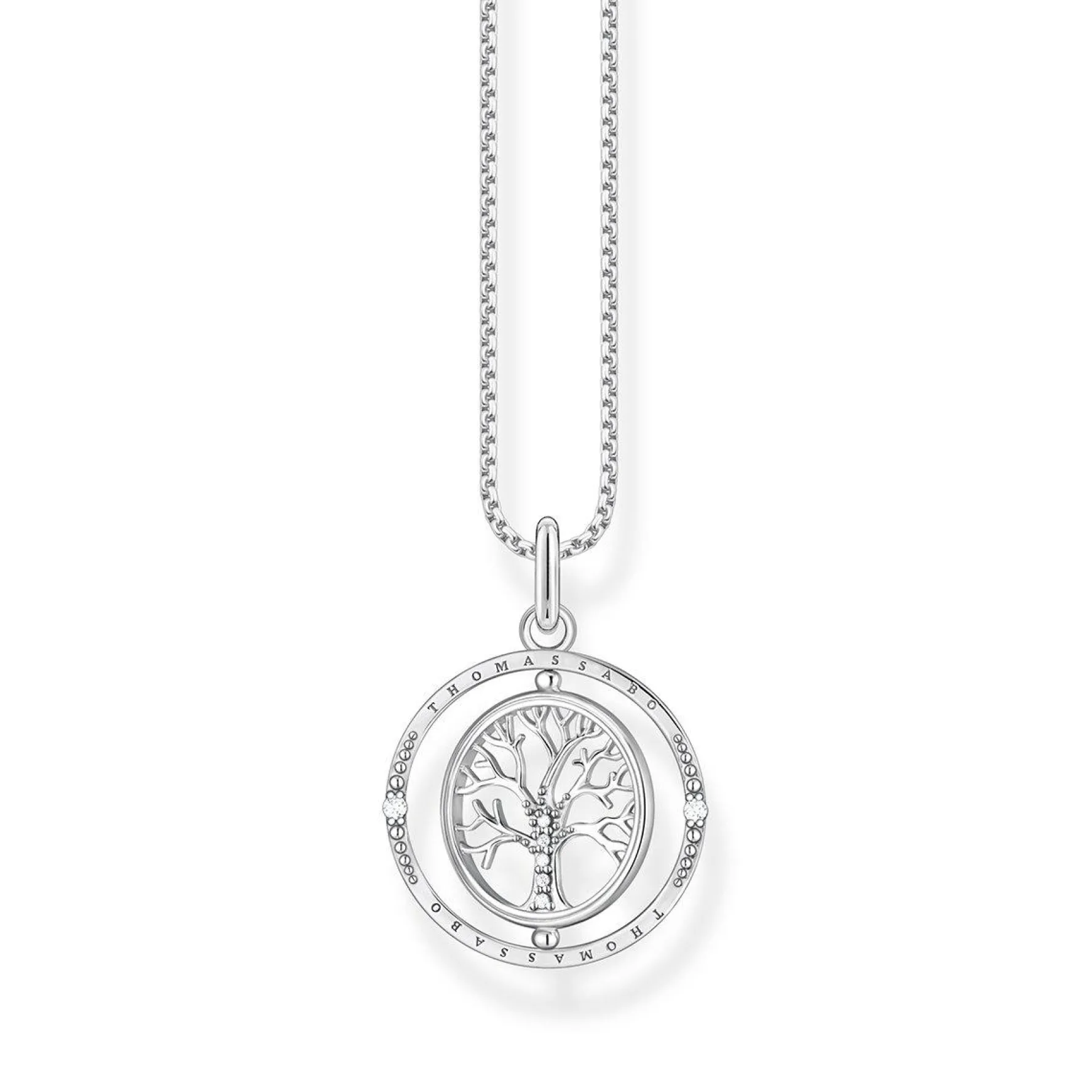 Thomas Sabo Silver Tree of Love Necklace