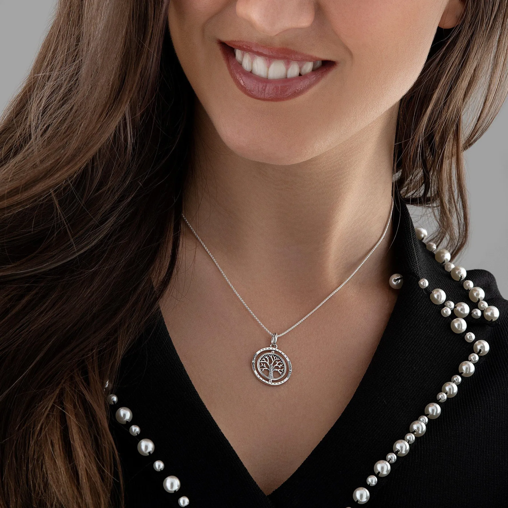 Thomas Sabo Silver Tree of Love Necklace