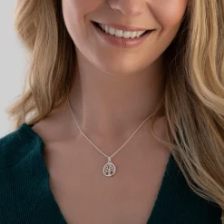 Thomas Sabo Silver Tree Of Love Necklace