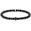 Thomas Sabo Talisman Black Cubic Zirconia Obsidian Bracelet