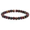 Thomas Sabo Talisman Silver Brown Obsidian Tigers Eye Bracelet