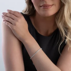 Thomas Sabo Thomas Sabo Silver Cubic Zirconia Tennis Bracelet