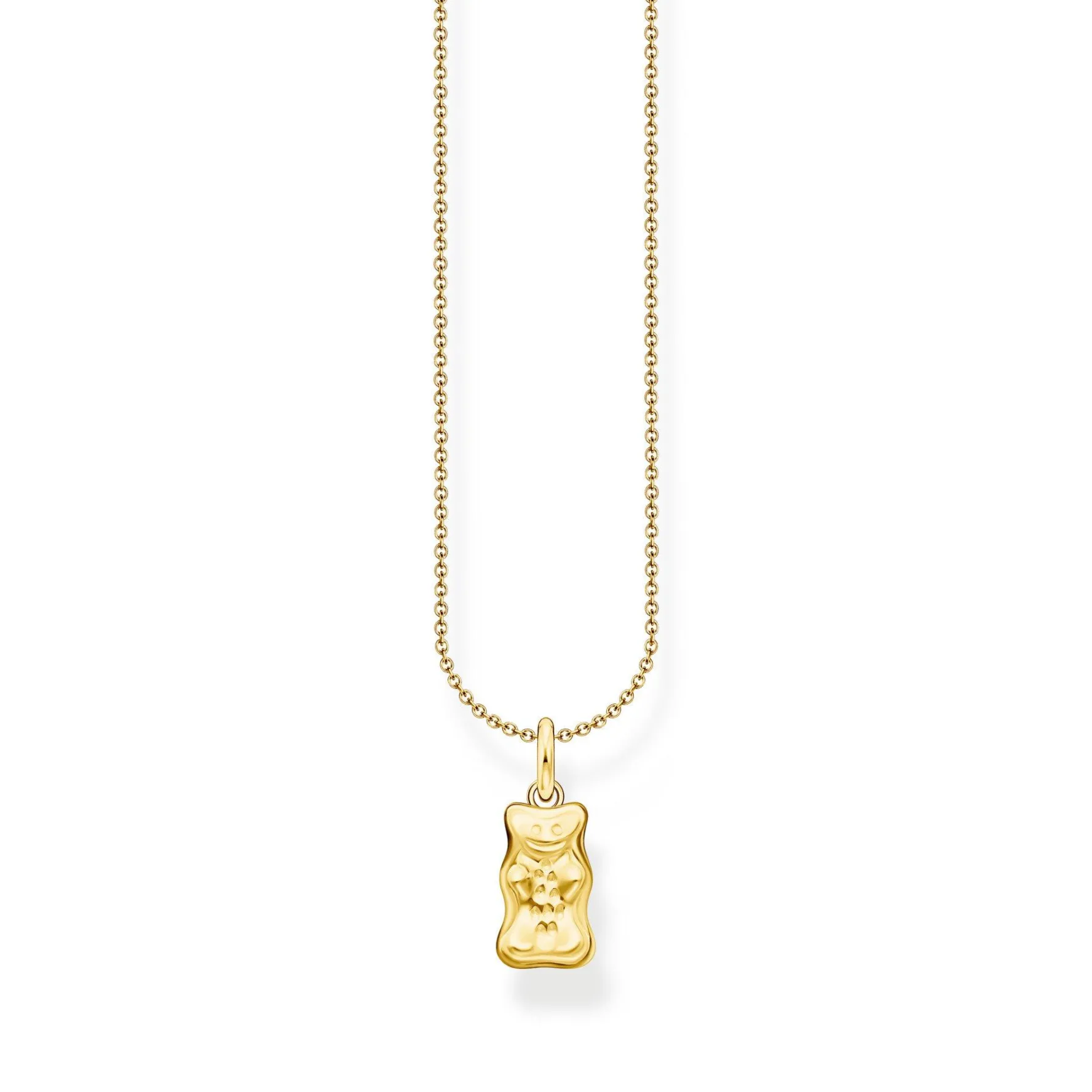 Thomas Sabo X HAIRBO Yellow Gold Plated Goldbears Pendant