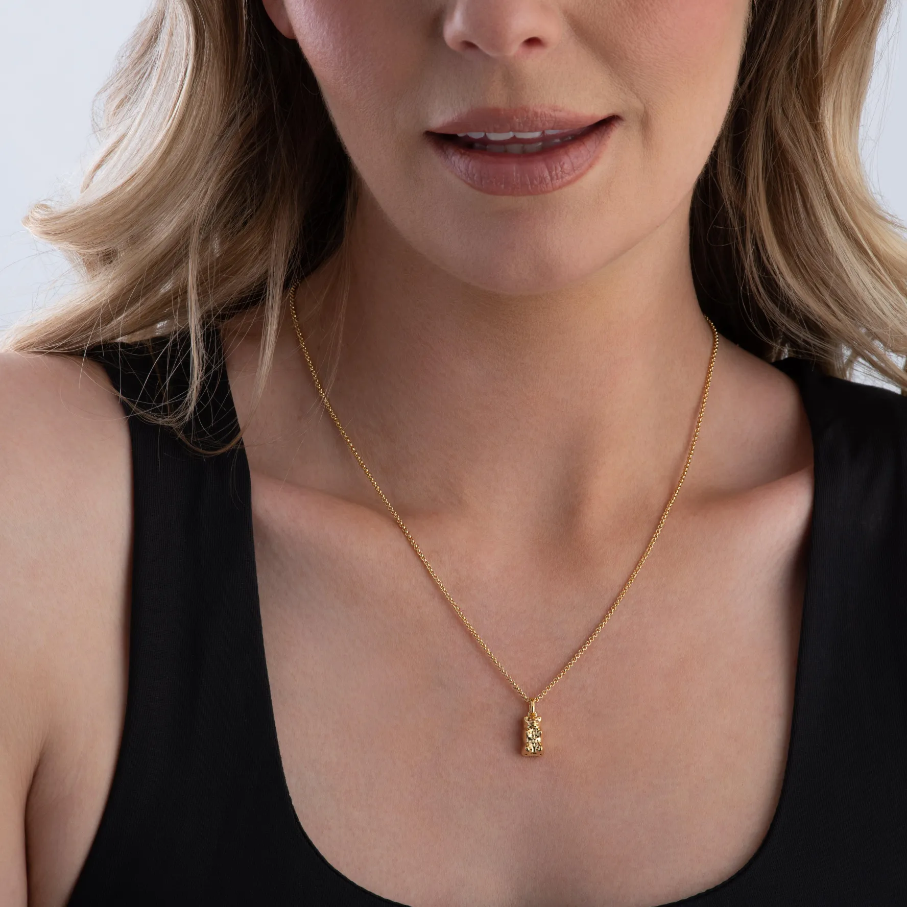 Thomas Sabo X HAIRBO Yellow Gold Plated Goldbears Pendant