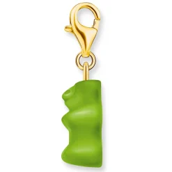 Thomas Sabo X HARIBO 18k Gold Plated Green Goldbears Charm
