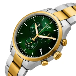 Tissot Chrono XL Classic 45mm Stainless Steel and Gold Plated Men's Watch