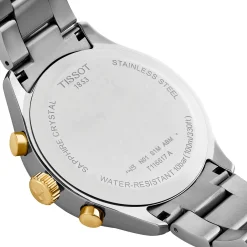 Tissot Chrono XL Classic 45mm Stainless Steel and Gold Plated Men's Watch