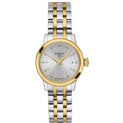 Tissot Classic Dream 28mm Stainless Steel and Yellow Gold Plated Ladies Watch